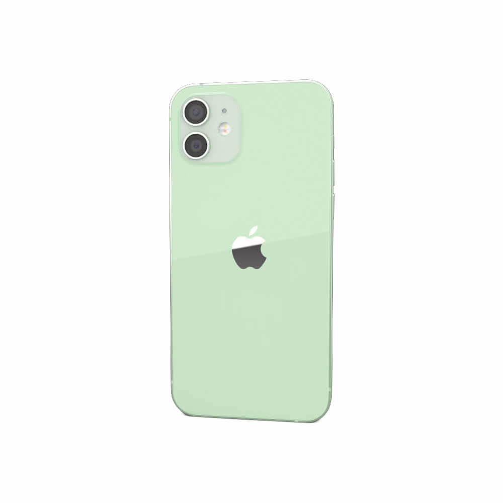 iPhone 12 - Green - 128GB - Excellent 4 Mint green iPhone with Apple logo.