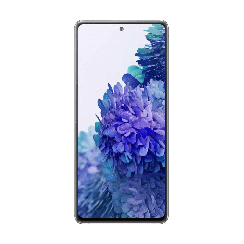 Samsung Galaxy S20 FE - White - 128GB - Like New 5 Smartphone with vibrant floral display