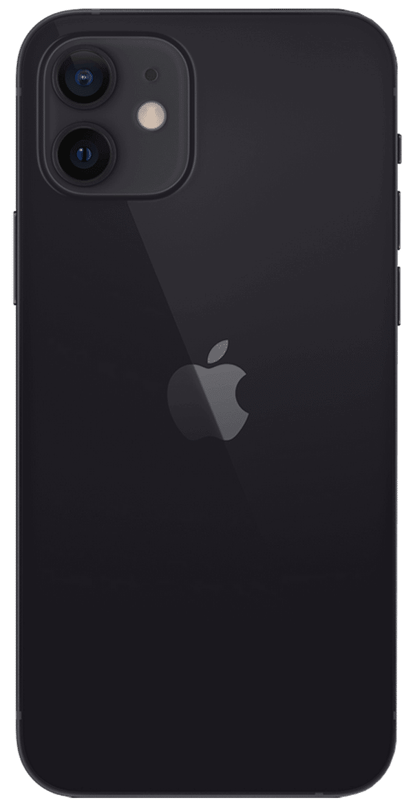 iPhone 12 mini - Black - 64GB - Like New 6 Black iPhone with Apple logo visible