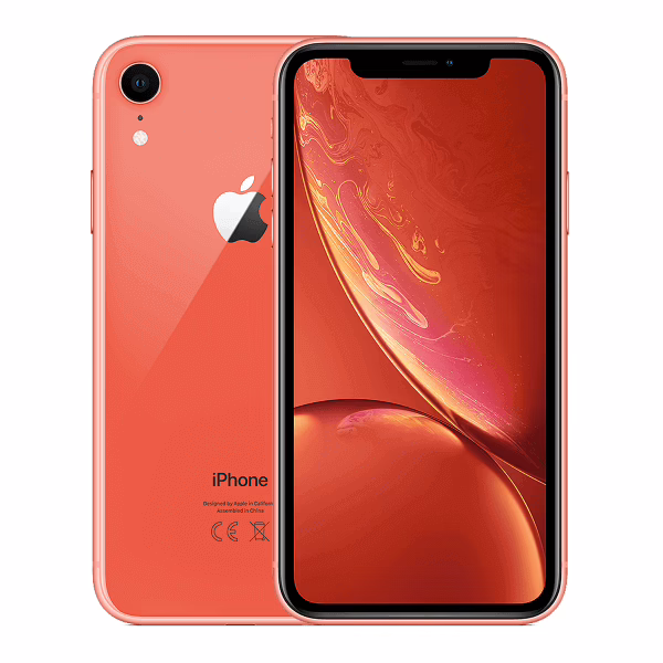 iPhone XR - Coral Red - 64GB - Like New 1 Refurbished iPhone XR 64GB, Refurbished Apple iPhone XR