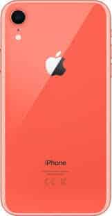 iPhone XR - Coral Red - 64GB - Like New 5 Coral iPhone with Apple logo