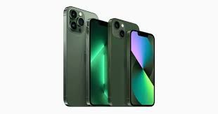iPhone 13 Pro - Alpine Green - 256GB - Like New 5 Three green iPhones in a row