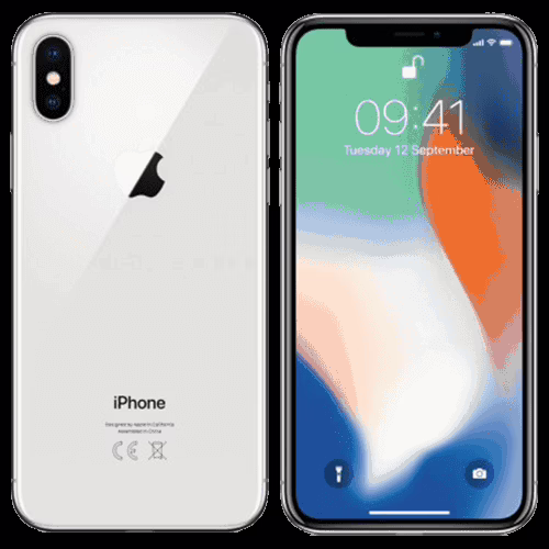 iPhone X - Silver - 64GB - Like New 1 Used Apple iPhone X, Cheap Apple iPhone X