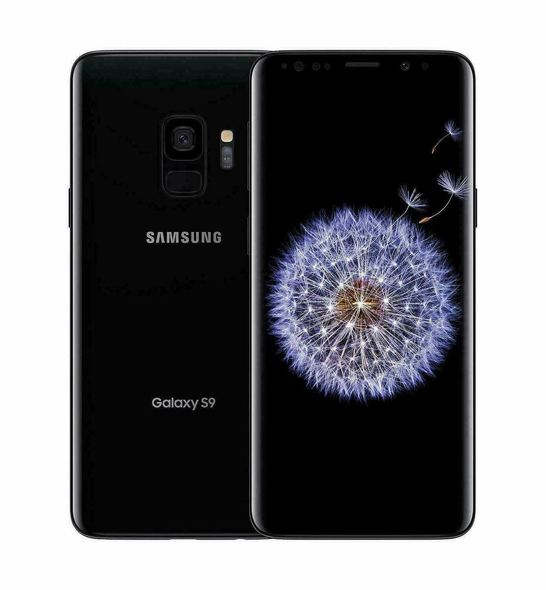 Samsung Galaxy S9 - Black - 64GB - Like New 4 Samsung Galaxy S9 smartphone, black