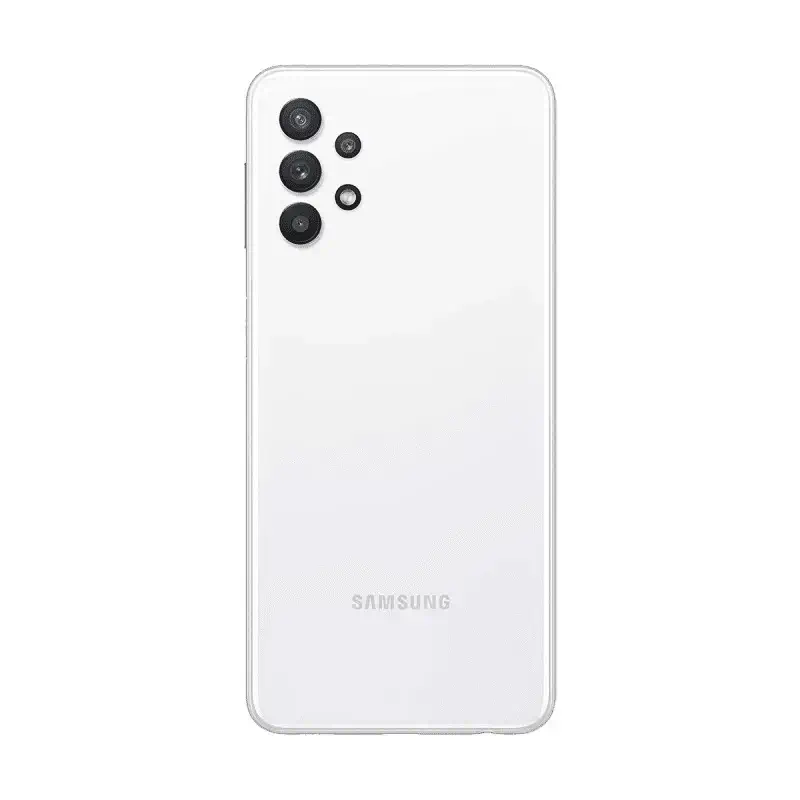 Samsung A32 5G - White - 64GB - Like New 5 White Samsung smartphone with three cameras