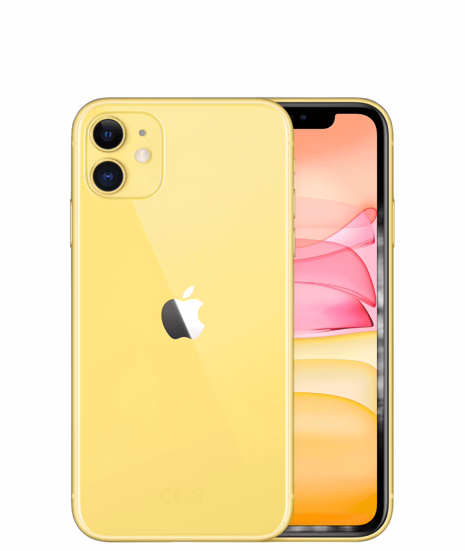 iPhone 11 - Yellow - 64GB - Excellent 7 Refurbished iPhone 11 UK